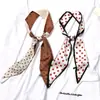 Ins fita de cetim da Coreia do Sul lenço feminino tira estreita fita decorativa multiuso versátil cinto lenço fino pequeno