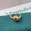 Anillo Abierto de Lujo de Gama Alta Accesible Apilable Medieval Vintage Full Zirconia Cúbica Microincrustada Anillo Personalizado de Nicho para Mujer