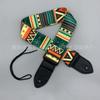 Correia de Guitarra 38/ 41 polegadas Estilo Étnico Alargada Correia de Ombro para Guitarra Acústica Guitarra Elétrica Poliéster Estampada Transversal Instrumento Musical