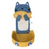 Tabla Rascadora Popular Transfronteriza para Gatos, Rascador de Sisal con Dibujos Animados de Gatos Comiendo Peces, Poste Rascador para Gatos, Vertical Sin Desprendimiento, Cama para Gatos Resistente al Desgaste