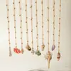 Collar Transfronterizo Europeo y Americano de Concha Natural Estilo Bohemio Colgante de Concha Marina de Caracol Phnom Penh Verano
