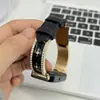 Adecuado para Huawei Band 11 Pro, Band 10, Luxury Band 9 NFC, Band 8 con incrustaciones de diamantes, Correa de muñeca de cuero curvada en forma de cruz