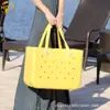 Bolso de Media Luna Eva Transfronterizo Nuevo Bolso de Playa Bolso Tote Extra Grande Portátil Fácil de Limpiar Gran Capacidad Cesta de Verduras Acolchada