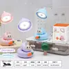 Lámpara de Noche con Forma de Cartón de Leche de Venta Caliente Soporte de Manguera Flexible Se Puede Doblar a Voluntad Escritorio de Dormitorio Estudiantil Lámpara de Mesa Pequeña para Estudiar