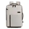 Mochila escolar transfronteiriça para calouro bolsa de mão de alta costura moda mochila executiva para laptop grande capacidade bolsa de ombro duplo masculina