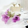 Flor Simulada de Tres Cabezas Clivia Flor de Boda Transfronteriza Venta al por mayor Adorno Flor Flor Artificial Flor Artificial Realista de Gama Alta