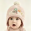 Gorros de punto de invierno para niños japoneses y coreanos con orejeras, gorros de punto cálidos con temática de animales súper lindos, gorros tipo beanie unisex a prueba de viento, estilos nuevos