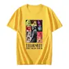 Camiseta europea y americana transfronteriza de Amazon Tylor Ers r 0 Ccert r Crewc Camiseta de manga corta europea y americana para hombre y mujer