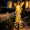 Novo produto internacional: Luminária de Jardim Anjo Solar, uma luminária de estaca movida a energia solar com designs angelicais