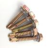 Tornillo Hexagonal Exterior con Arandela Integrada, Tornillo de Cola de Milano Galvanizado, Tornillo para Techo de Acero Color, Tornillo Autorroscante M4.8M5.5