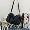 Estilo Coreano Celebridad de Internet Mismo Estilo Bolso Cruzado de Nailon para Mujer Moda Ins Gran Capacidad Bolsa para Viajes Cortos Bolsa de Gimnasio Mochila