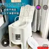 Banquinho de Plástico para Vaso Sanitário para Idosos e Mulheres Grávidas, Assento de Vaso Sanitário Simples e Portátil, Banquinho para Vaso Sanitário Agachado, Cuspidor para Interior