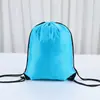 Bolsa con cordón de poliéster 420D Bolsa para evento de maratón Bolsa de almacenamiento con cordón de Oxford Mochila de baloncesto