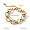 Procesamiento y Personalización de Pulseras Europeas y Americanas de Acero Inoxidable, Cadenas Retorcidas, Cadenas de Hoja, Cadenas Figaro, Cadenas de Hueso de Serpiente, Pulseras Transfronterizas de Acero de Titanio