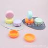 Frasco de creme de macaron, frasco de creme de 10g, frasco de creme labial, frasco de creme para o rosto, frasco de blush 10ml frasco de pomada frasco de creme para as mãos