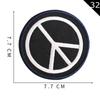 Insignia Redonda con Logotipo de Computadora Yuanda Bordado Parche de Animal Parche de Tela Bordado Accesorios de Ropa Suministro Transfronterizo Parche de Tela