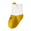 [Artículo Más Vendido] Calcetines para Bebé Transfronterizos para Primavera y Otoño, Ositos Bebé, Recién Nacidos, Lindos Calcetines de Media Caña con Boca Amplia Que No Aprietan las Piernas