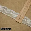 Stock Listo del Fabricante Ribete de Encaje No Elástico Accesorios de Encaje Lolita Encaje Hecho a Mano DIY