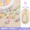 Cuentas de Caramelos Transparentes Acrílicas Chapadas en Color AB Accesorios para Cadena de Teléfono Móvil DIY Hilo Cuentas de Corazón de Caramelo Venta al por Mayor