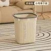 Lixeira para sala de estar, banheiro de escritório, simples e de alta qualidade, elegante, tamanho grande, grande capacidade, lixeira quadrada para banheiro