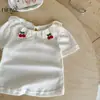 Camiseta de Manga Corta para Niña Ningli Verano Nuevo Estilo Ropa de Verano Muy Bonita para Bebés Niñas Ropa Infantil de Moda Ropa Infantil para Niñas