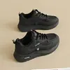 Zapatos Deportivos Transpirables de Malla para Mujer 2026 Nuevos Primavera y Verano Zapatos de Papá Ligeros Suela Suave para Correr Zapatos Blancos para Mujer Q103