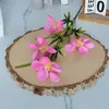 Flores Artificiales con 4 Cabezas y Cinco Pétalos, Esquejes de Flores, Decoración para Bodas y Hogar, Accesorios para Fotos, Accesorios y Mobiliario para Decoración de Sala de Estar