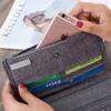Nova bolsa ID anti-roubo catiônica Haike para viagem, multi-função, armazenamento, bolsa para passaporte, bolsa para dinheiro e cartão, uma geração de cabelo