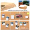 Quadrado cortiça quadro de mensagens adesivo autoadesivo 30 * 30cm frameless sofá fundo adesivo parede fábrica de unhas atacado