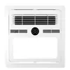 Aquecedor de Banheiro Shenhua com Ventilador Integrado e Iluminação, Tipo Universal para Placa de Gesso, Ventilador de Exaustão com Iluminação LED