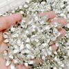 Venta Caliente Transfronteriza Flash Fino Huevo Paloma Uña Arte Diamante Alta Calidad Base Puntiaguda Forma Especial Diamante de Cristal K9 DIY Montón Diamante Venta al por Mayor