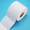 Papel etiqueta de placa de cobre adhesiva 100*80*1000 etiqueta de papel de transferencia térmica de código de barras de factura de supermercado express