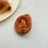 Muñeca de Peluche de Espino Confitado de Dibujos Animados, Pinza para el Cabello, Llavero Colgante, Accesorio para el Cabello de Croissant, Accesorio Versátil para Mujeres