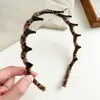 Nueva Banda para el Cabello de Terciopelo con Forma de Ola y Pedrería Accesorios para el Cabello para Mujeres Estilo Japonés y Coreano Lujo Ligero Banda para el Cabello Sensible a la Presión Diadema Sombrero Tarjeta para el Cabello