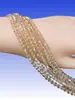 Cuentas con punta de diamante cuentas de vidrio hechas a mano diy cuentas sueltas pulsera collar accesorios para ropa accesorios de cuentas de cristal