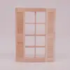 1:12 Casas de Muñecas Mini Muebles Escena Accesorios Ventana de Bolsillo Modelo 8 Rejillas Persianas