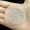 Molde para Uñas Artísticas de Corona, Estrella, Corazón, Concha, Herramienta DIY Transparente de Silicona con Encaje Redondo
