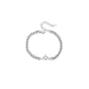 Pulsera de Pareja Runxin Nueva Princesa y Caballero Sencilla Versátil para Hombres y Mujeres Memorial de Amor a Larga Distancia Regalo del Festival Tanabata