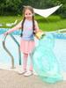 Pato Transparente Anillo de Natación Asiento para Niños Anillo de Natación para Bebé Anillo de Natación Inflable de PVC Salvavidas de Natación Anillo para Axilas