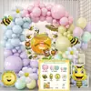 Cadena de Globos Temática Abejita Amazon Transfronteriza Set de Decoración de Globos para Cumpleaños de Adultos y Niños