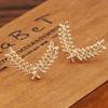 Boutique de Moda Literaria Retro Estilo Europeo y Americano Forma de Espiga de Trigo Dorada Broche Pequeño Pin