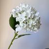 Tianjin fábrica atacado única hortênsia flor artificial casamento coreano branco verde hortênsia buquê de casamento hotel teto flor