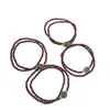 Pulseira de Cristal Natural Granate Multicamadas com Contas Pulseira de Ágata Vermelha com Contas de Transferência Estilo Ins Pulseira de Cristal Atacado