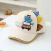 Gorra de Béisbol Infantil de Dinosaurio de Dibujos Animados Primavera y Verano Niños y Niñas Sombrero de Sol para Bebé Sombrero de Sol para Todas las Estaciones Venta al por Mayor