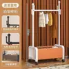 Perchero de pie con ruedas con forma de cactus para el hogar, un perchero elegante y portátil para la sala de estar o el dormitorio, un simple perchero de pie para almacenamiento de ropa