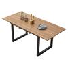 Mesa de Negociação Personalizada pelo Fabricante Mesa Simples para Sala de Conferência Mesa de Jantar Retrátil Quarto Varanda Sala de Estar Mesa Combinada Estilo Tronco