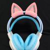 Nuevos Accesorios para Auriculares, Decoración de Orejas de Gato, Accesorios Lindos, Auriculares con Cable, Colgante de Silicona Extraíble Libremente