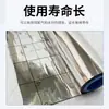 Fabricante de Película de Espelho com Reflexo Isolamento Térmico Piso Aquecido Película Especial de Alumínio Decoração Residencial Construção Folha de Alumínio de Espelho Película Condutora Térmica Refletiva