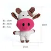 Juguetes para Mascotas Transfronterizos Flamenco de Peluche Muñeco que Hace Sonido Suministros Duraderos Resistentes a la Mordida Juguetes para Perros