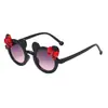 Lentes de Moño Lindos para Niñas y Bebés, Gafas de Sol con Protección Solar, Juguetes Domésticos Anti-UV, Monturas Planas